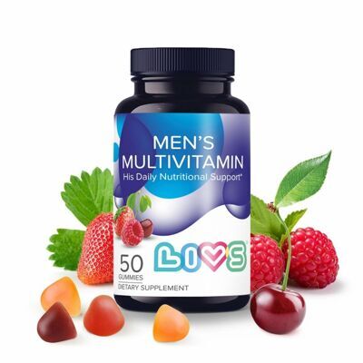 LIVS™ Комплекс Мультивитаминов для мужчин со вкусом фруктов и ягод