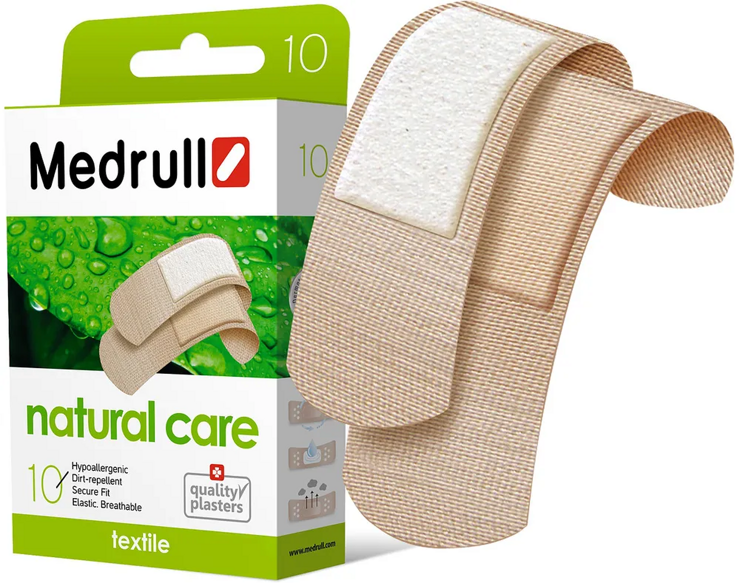 Лейкопластырь Бактерицидный "Medrull" Natural Care